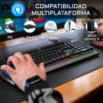 Teclado y ratón inalámbricos retroiluminados para juegos. - Imagen 4