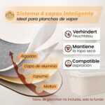 Funda para Tabla de Planchar Ajustable Premium | 4 Capas 5 Tamaños Refleja - Imagen 3