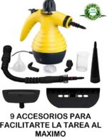 Vaporizador de Limpieza de Mano Potente y Multiusos, Quita Manchas en Tapicería de Autos, - Imagen 5