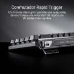 Teclado para juegos analógico ASUS ROG Falchion Ace HFX 65% - Imagen 3