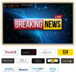 Smart TV de 43 Pulgadas 4K UHD Mirror para baño, sintonizador ATSC, Wi-Fi incorporado, Bluetooth y Alexa - Imagen 3