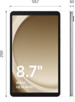Tableta Android Samsung Galaxy Tab A9, 64 GB de almacenamiento, WiFi, 9 pulgadas - Imagen 3