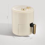 Freidora de aire de 6 litros, reduce el consumo de aceite al 80%, 1400 W – Image 4