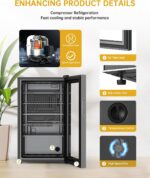 Refrigerador eléctrico pequeño WIE, 70L - Imagen 2