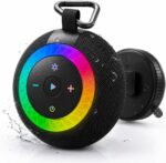 Altavoz Bluetooth UOHHBOE 5.4 Regalo perfecto Altavoz de ducha IPX7 20W con ventosa estable