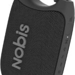 Altavoz de ducha NOBIS Clip N1 Bluetooth 5.3, resistente al agua IP68, reproducción de hasta 24 horas, Bluetooth