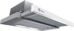 Balay - Campana Telescópica, 60 cm de Ancho, 3 Potencias, Acero Inoxidable/Blanco, 3BT262MB