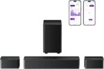 Barra de sonido ULTIMEA 5.1 con Dolby Atmos, sistema de sonido envolvente 3D, barra de sonido para TV