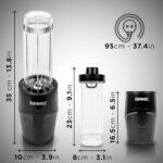 Batidora Portátil Duronic BL510 500W 570 ml y sin BPA - Imagen 2