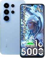 Blackview Wave 10 Android 16 Free Smartphone with AI, 6.88" HD+120Hz, 32GB+128GB/2TB TF