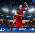 Televisor CHiQ L43QST de 43 pulgadas QLED Pro Smart Google TV - Diseño sin marco con estructura metálica