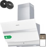 Campana extractora 60 cm Ciarra ASW6736N Clase A+++ 650m³/h Pantalla táctil 4 velocidades, Recirculación