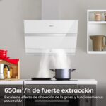 Campana extractora 60 cm Ciarra ASW6736N Clase A+++ 650m³/h Pantalla táctil 4 velocidades, Recirculación – Image 2