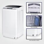 Lavadora Portátil Automática GOPLUS  con Bomba, Carga 310W, Mini Lavado a Gasolina - Imagen 2