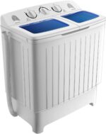 Giantex GT24267-PE 20LBS 5,5 KG 8KG Mini lavadora compacta para el hogar dormitorio portátil - Imagen 2