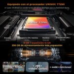 HOTWAV Cyber ​​18 irrompible Android 16, 20 GB RAM+256 GB ROM/2 TB TF, 6,75 FHD 120 Hz resistente - Imagen 2