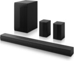Barra de sonido LG DS60TR, Bluetooth, 440 W, 5.1 canales con subwoofer y altavoces traseros.