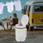 Lavadora portátil de 4,5 l con cesta de deshidratación para apartamentos, viajes, acampadas y casas - Imagen 2