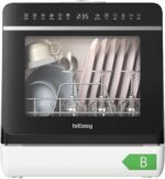 Lavavajillas de Encimera, con 7+3 Programas, Depósito de 5L, Control Táctil y Pantalla LED