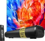 Barra de sonido Lemega Edge X para TV con HDMI ARC, altavoz potente 50W RMS