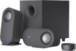 Altavoces Bluetooth Logitech Z407 para ordenador, subwoofer, 20 W de graves, control inalámbrico.