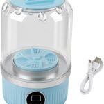 Mini Lavadora Portátil, Lavadora De Ropa Interior, Compacta Inalámbrica Recargable