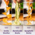 Cortador Espiral con E-Book Compatible con Thermomix TM5, TM6, Pasta Vegetal - Imagen 2