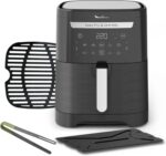 Freidora de aire, capacidad 6,5 L, 8 programas automáticos Moulinex Easy Fry & Grill XXL EZ801810ES