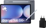 Samsung Galaxy Tab S10+ 256GB + Cargador – Tableta Android con IA y Wi-Fi