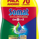 Detergente Lavavajillas Desengrasante Gel Antigrasa Somat Excellence