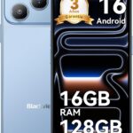 Teléfono Móvil Barato Blackview WAVE 7C Android 16, 32MP+13MP, 16GB+128GB/2TB TF, 6.56" Libre