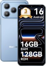 Teléfono Móvil Barato Blackview WAVE 7C Android 16, 32MP+13MP, 16GB+128GB/2TB TF, 6.56" Libre