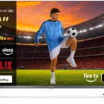Televisor XIAOMI F Pro 32, 32 Pulgada (81 cm), QLED, Smart TV, Fire OS7, Control por Voz Alexa, Dolby