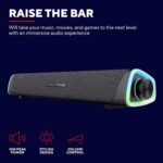 Barra de Sonido Trust Gaming 24482 GXT 620 Axon con Iluminación RGB 12W, Alimentación USB, Altavoz PC - Imagen 2