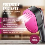 ZALEZ - Plancha Vertical 2 en 1 - Plancha de Vapor Vertical 1200 W - Vaporizador de Mano para Ropa - - Imagen 2