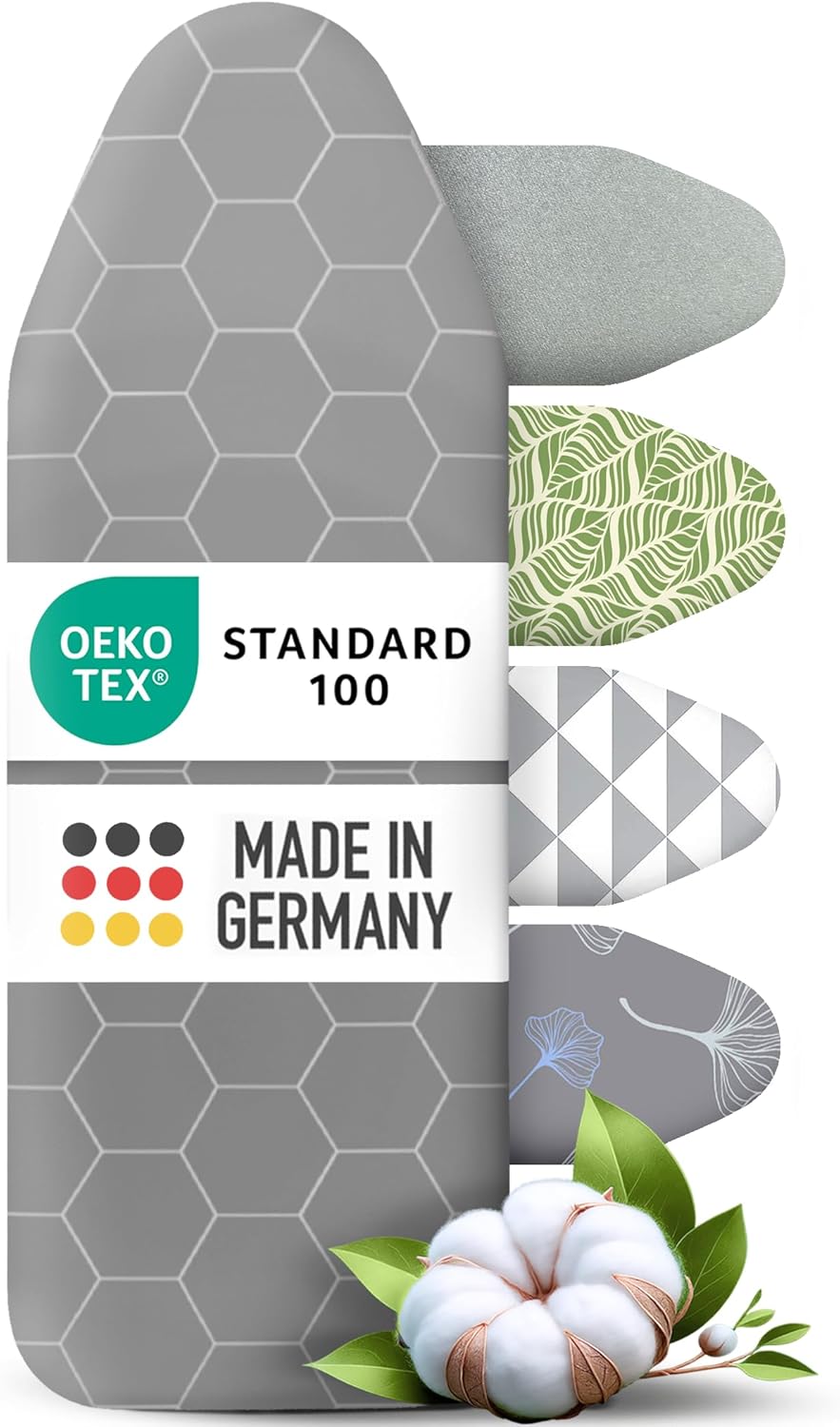 arteneur® - Funda para Tabla de Planchar Ajustable Premium II Funda para Tabla de Planchar Ajustable Premium | 4 Capas 5 Tamaños Refleja - Imagen 1